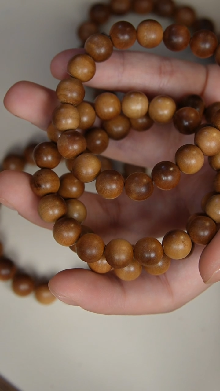 【闪购商品】檀香木手串/手链老山檀香1.0圆珠多样式发其一