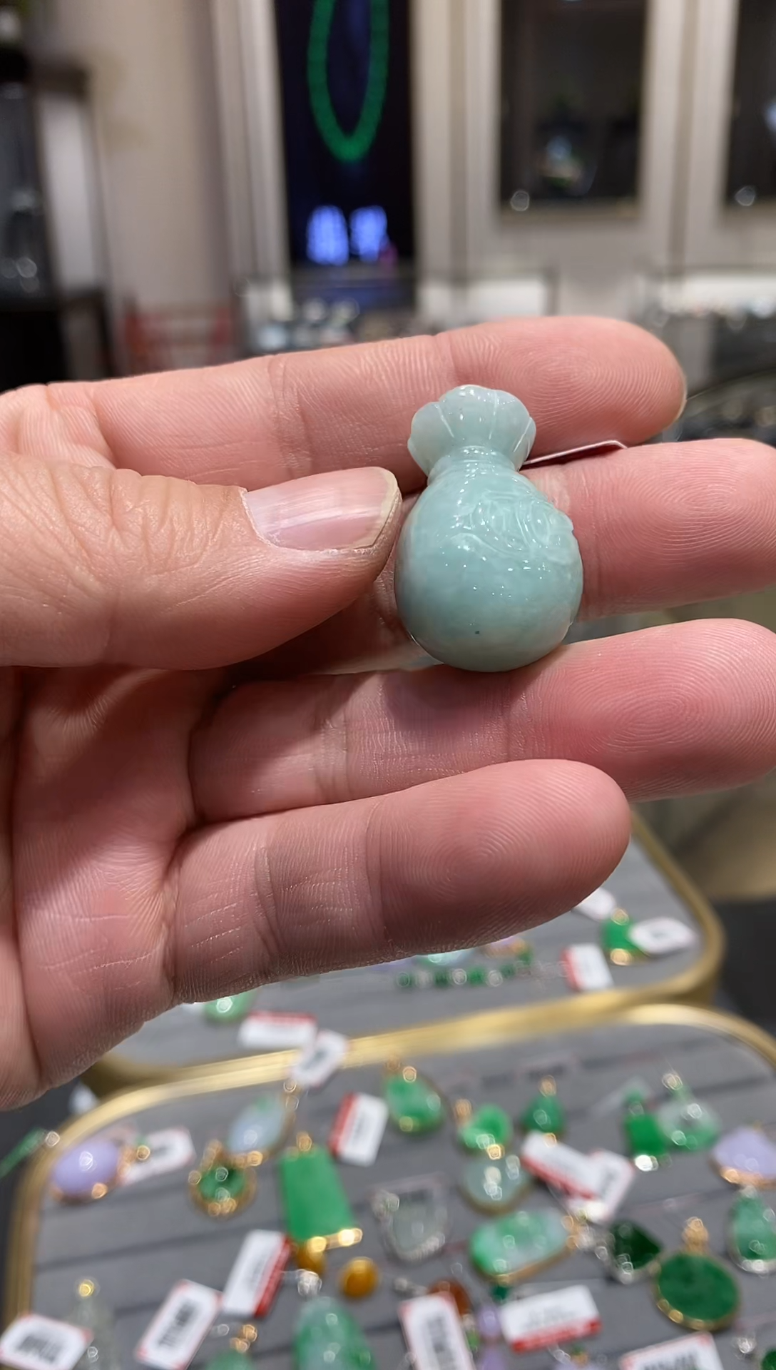 【闪购商品】翡翠颈饰未镶嵌实体清货