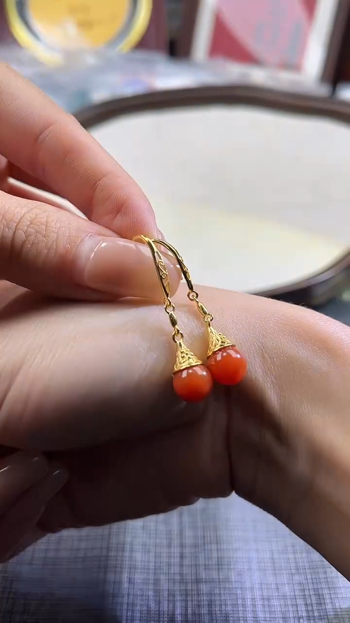 【闪购商品】南红玛瑙颈饰未镶嵌100634656