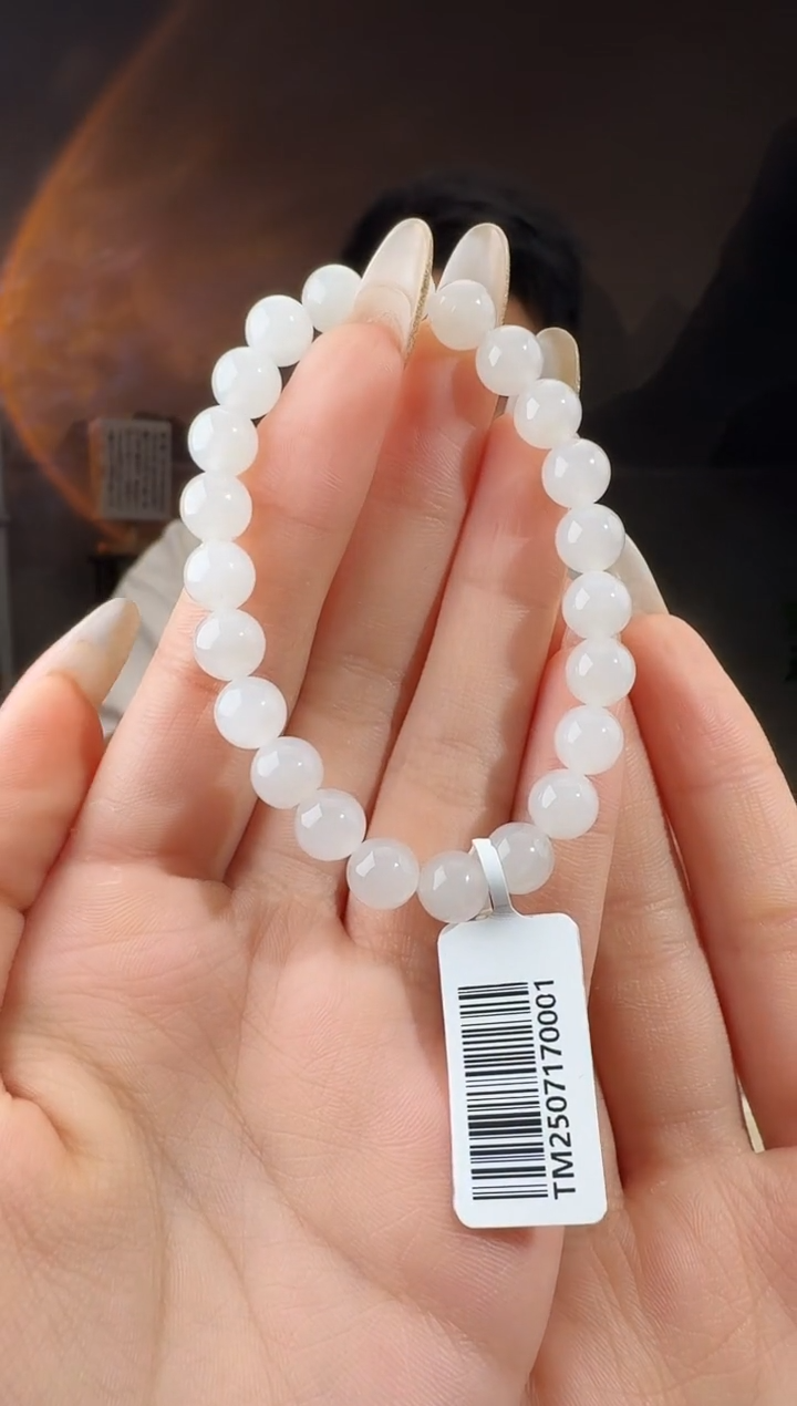 未镶嵌手串和田玉手串卡8
