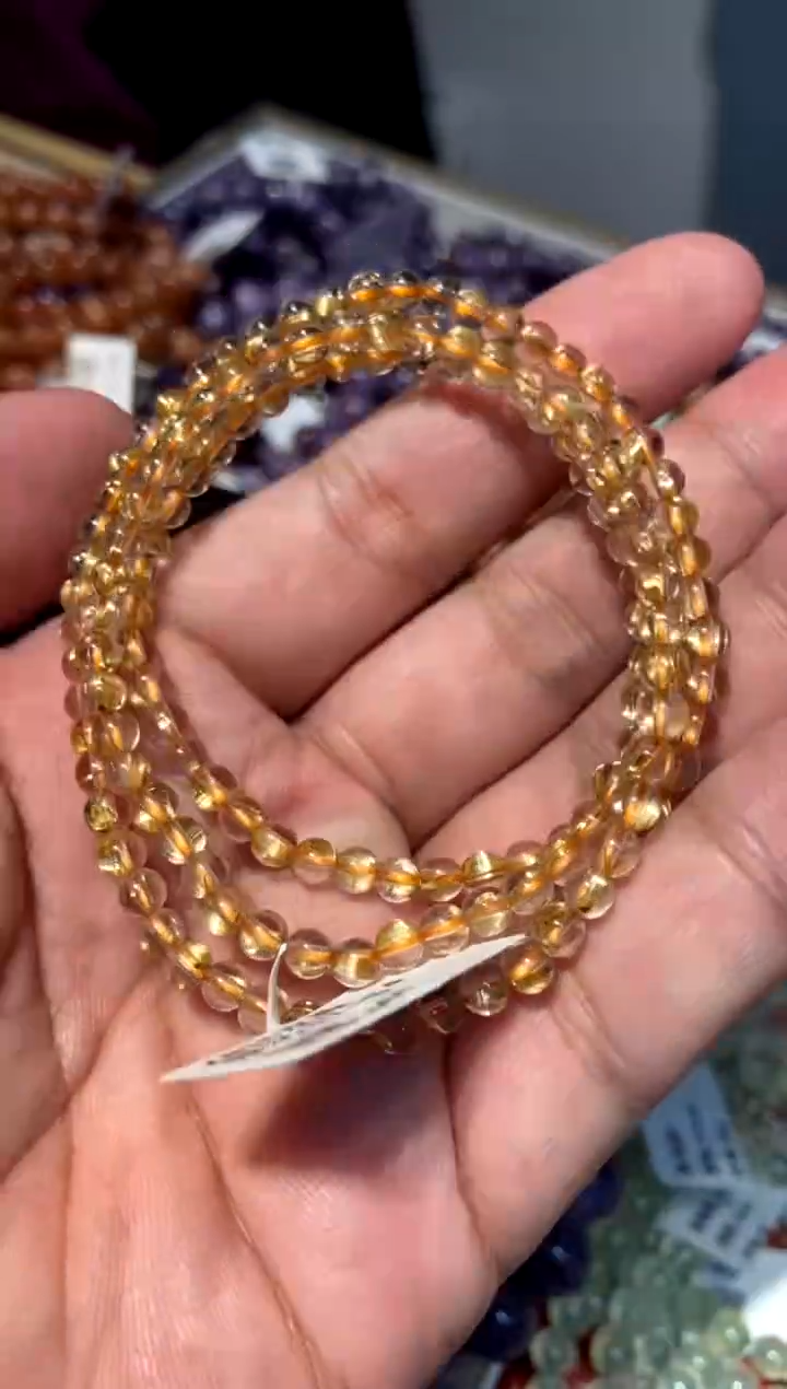 【闪购商品】水晶404-未镶嵌钛金三圈5mm