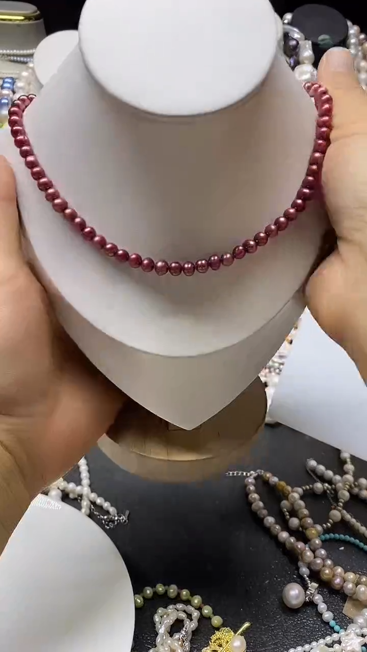 颈饰未镶嵌淡水珍珠多人