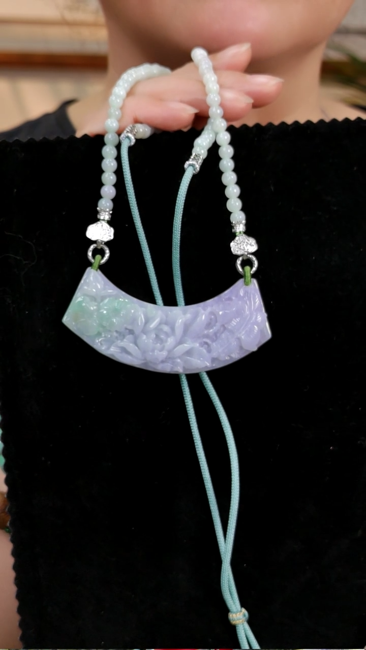 颈饰未镶嵌翡翠国风