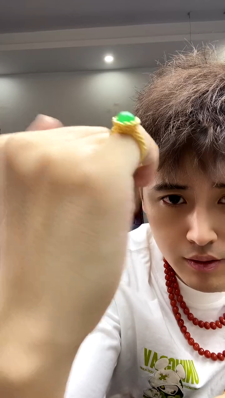 玛瑙/玉髓颈饰合金玛瑙戒指