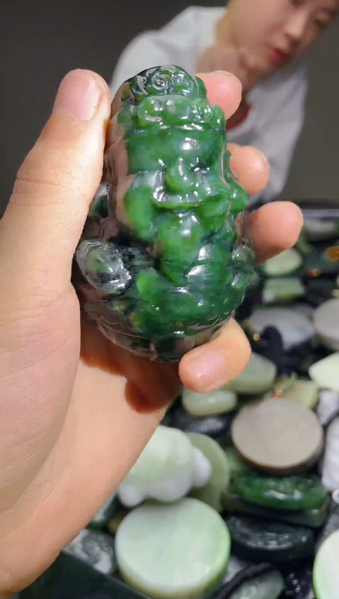 颈饰未镶嵌和田玉344