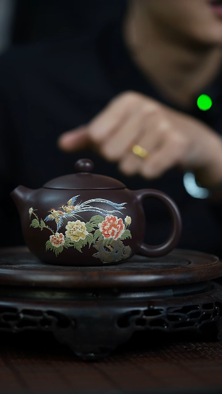 茶壶紫砂宜兴岁颐传砂原矿全手13