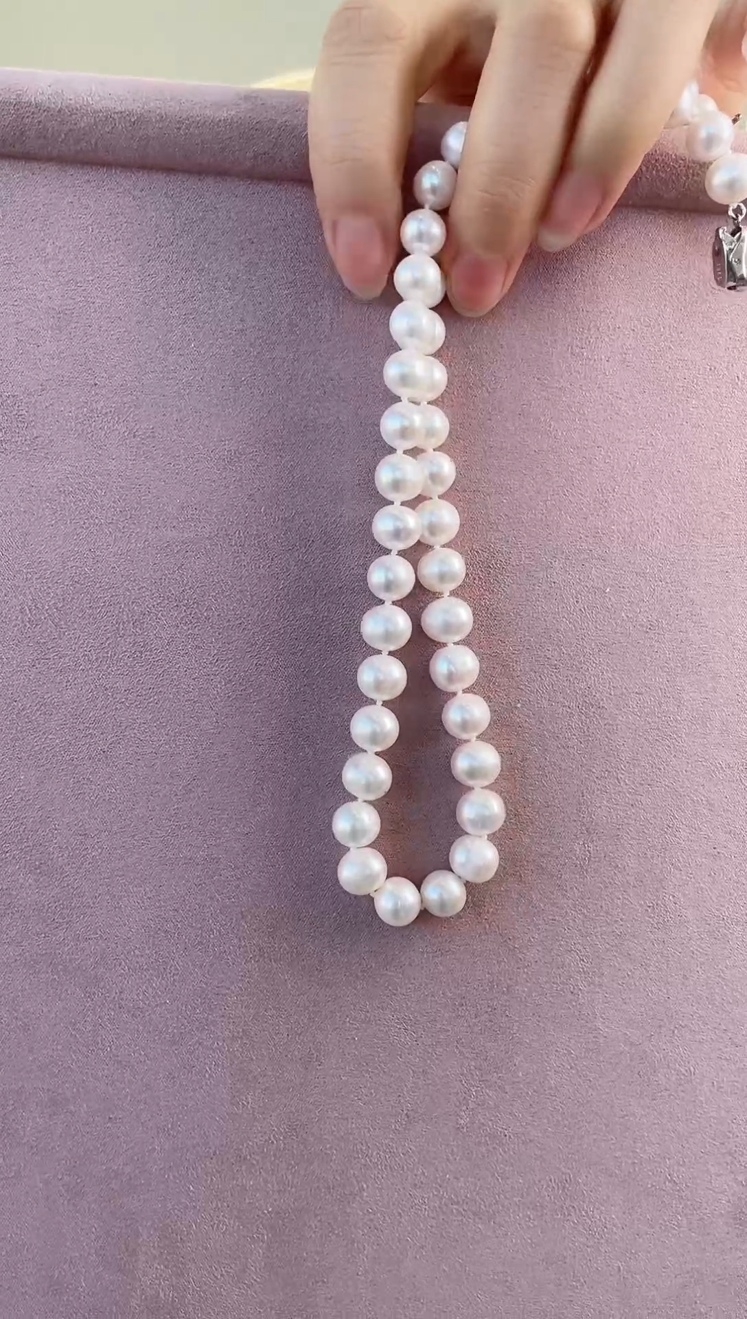 【闪购商品】淡水珍珠颈饰未镶嵌无核珍珠8-9mm