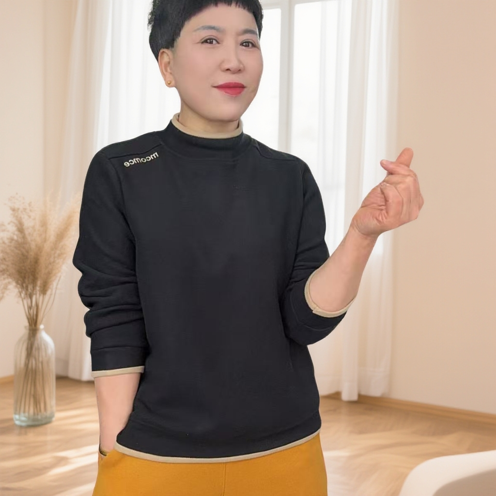 老高推荐秋冬加绒加厚女士上衣