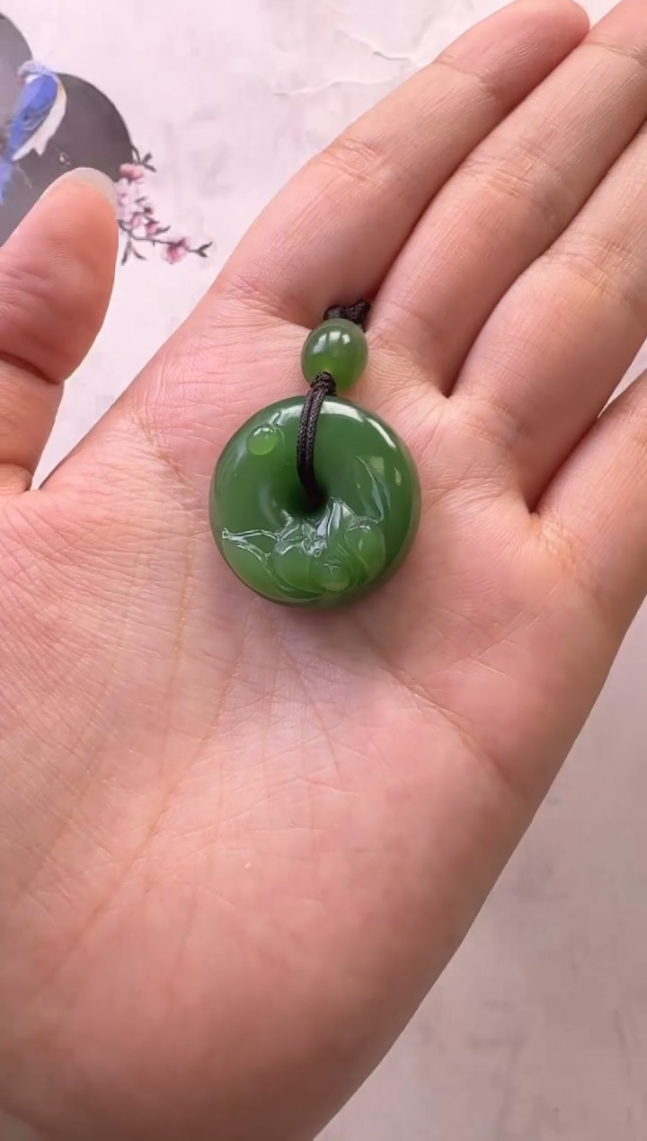 【闪购商品】和田玉（碧玉）吊坠未镶嵌吊坠