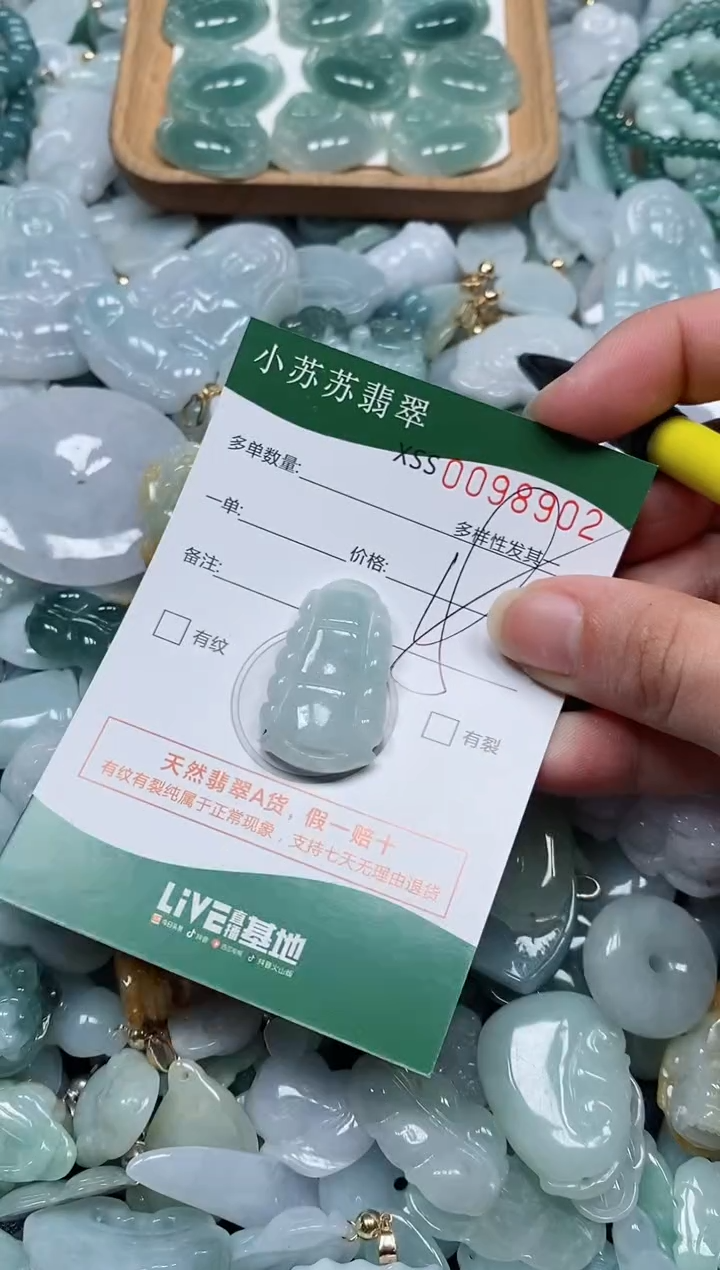 【闪购商品】翡翠颈饰未镶嵌闪购商品0098902