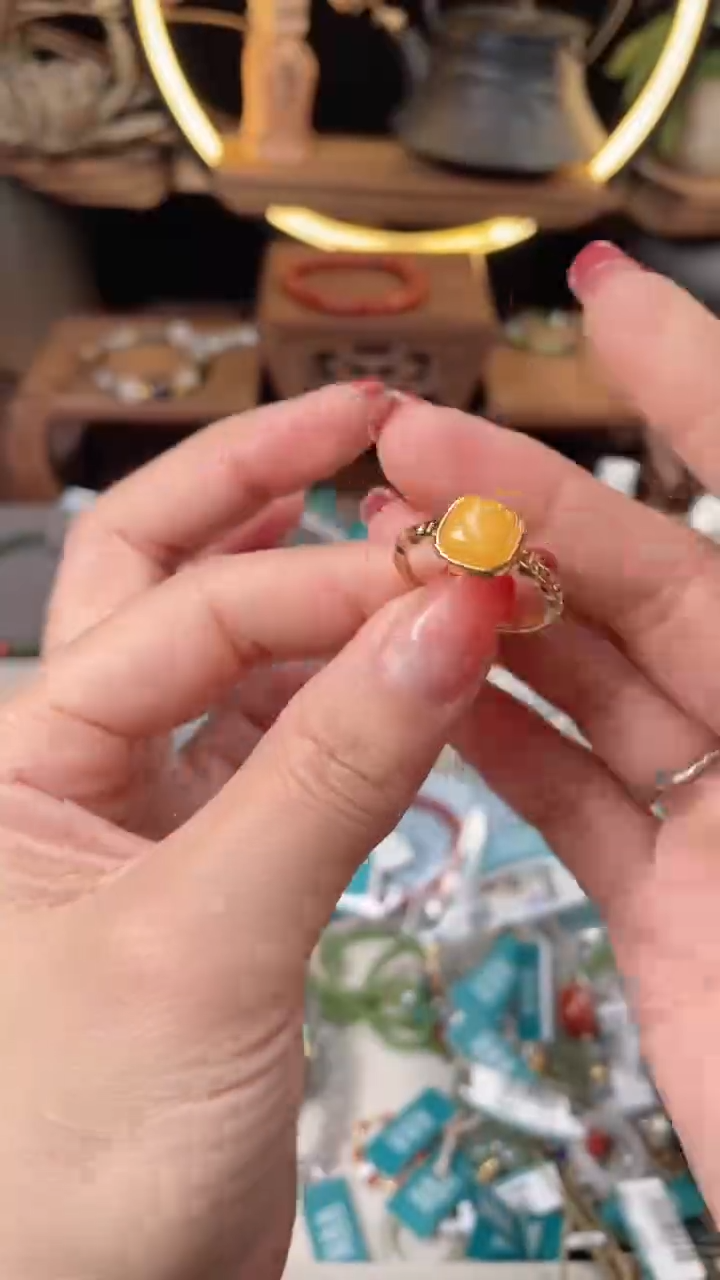 【闪购商品】琥珀手饰未镶嵌@@F088J015455