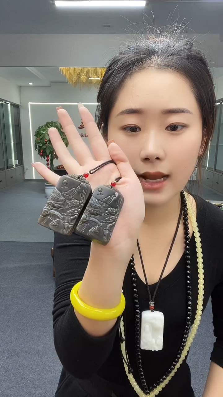  山水吊坠多样性发货一件