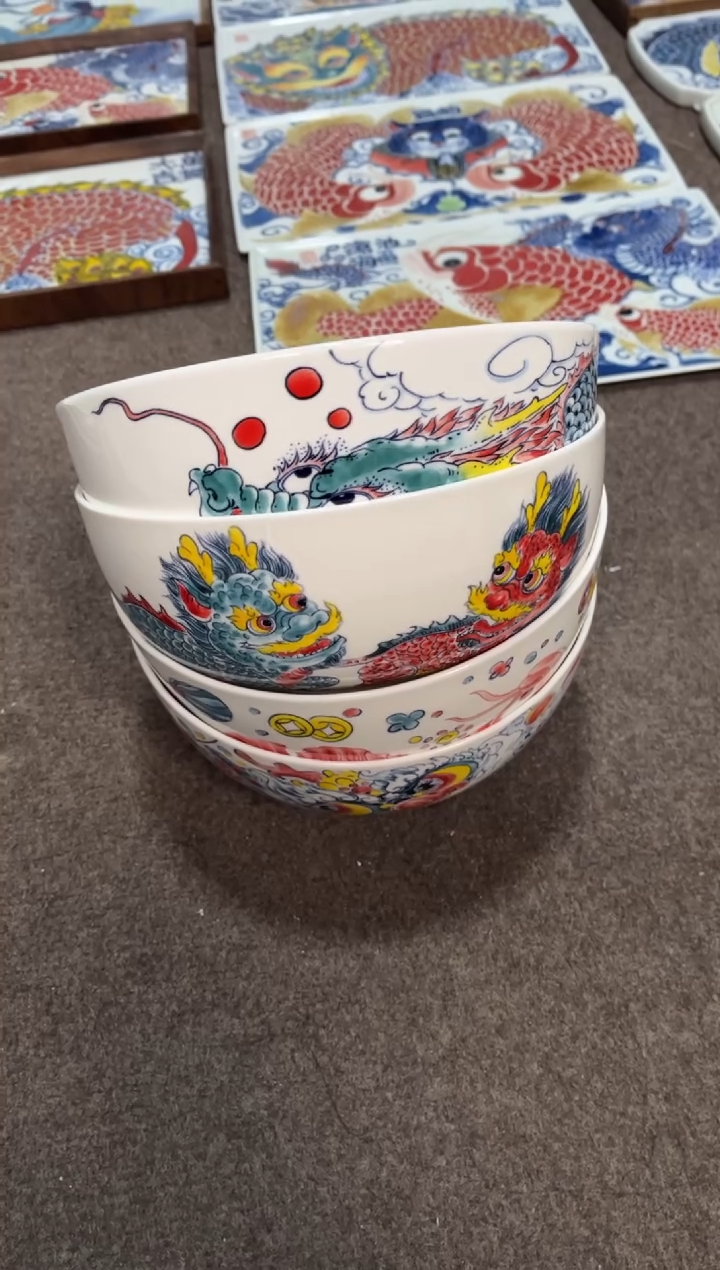 拙明院（清仓价格）四个面碗