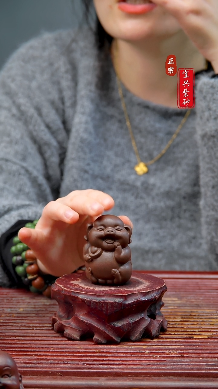紫砂宜兴紫砂茶宠摆件