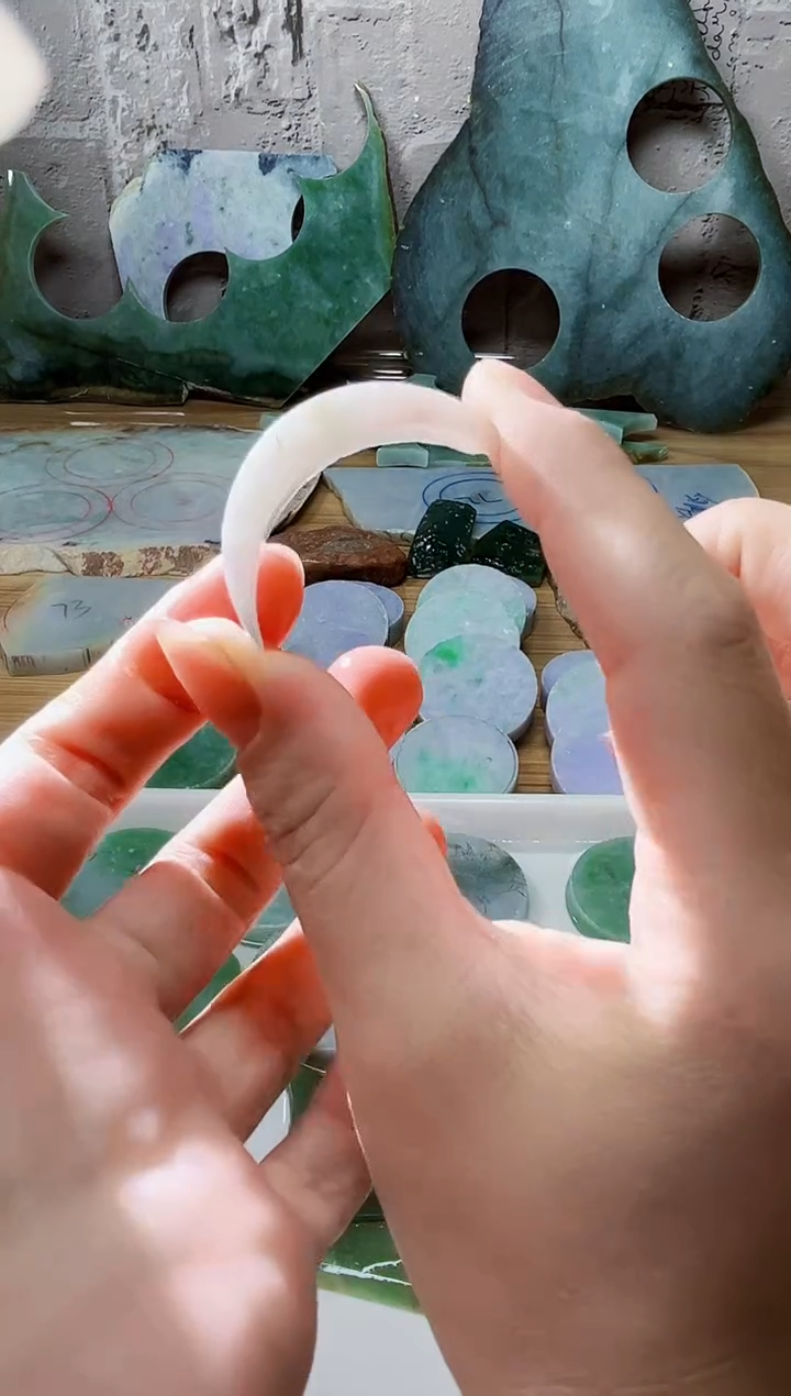裸石翡翠天然翡翠A货620