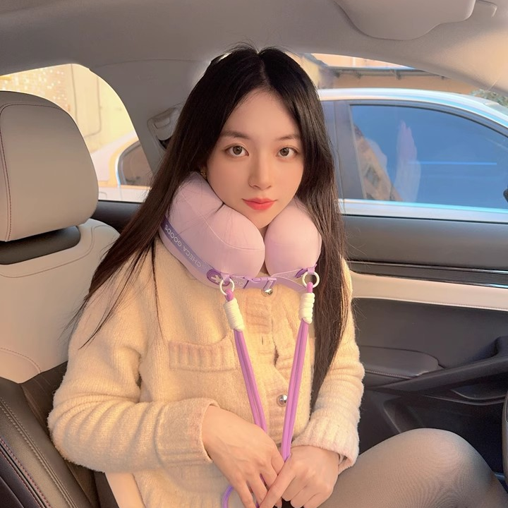 C&G显眼包U型枕颈枕旅行便携飞机睡觉枕头脖枕护颈U形枕