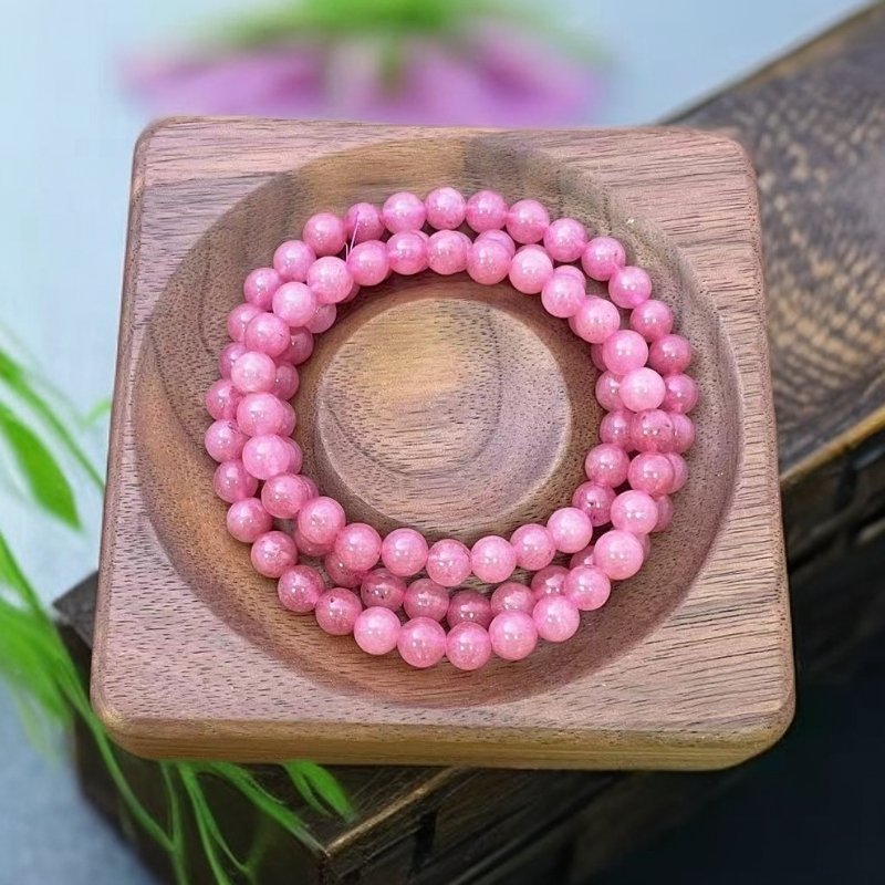 092DIY 烟脂藕粉三圈 6mm