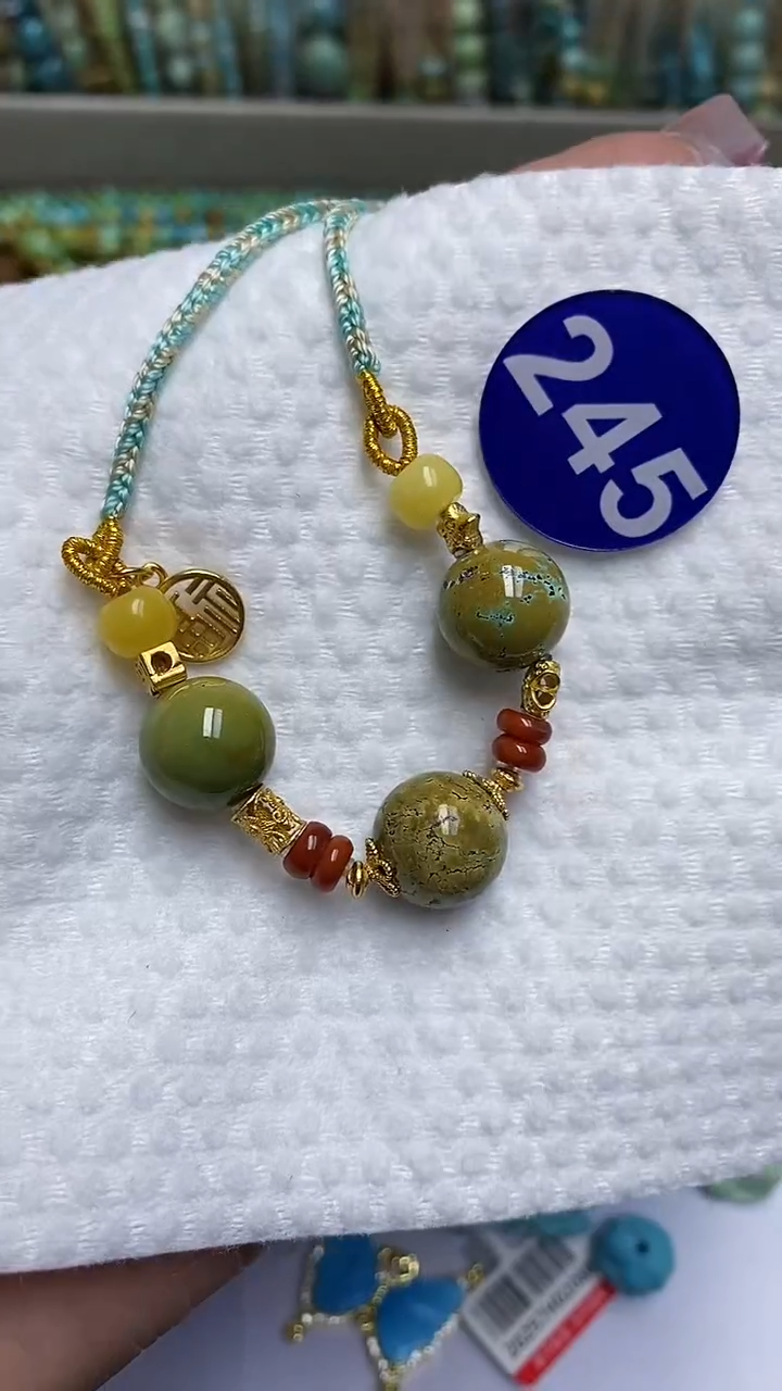 【闪购商品】绿松石项链未镶嵌245