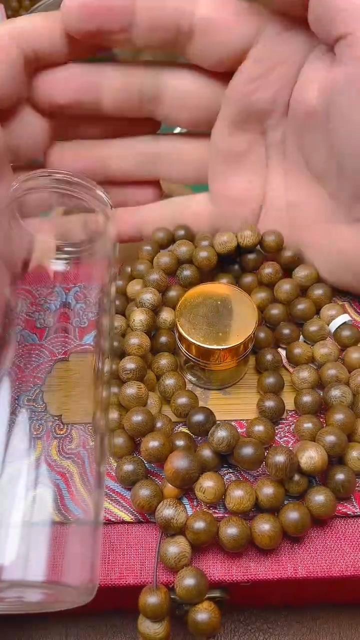 沉香手串芽庄白棋楠1.0沉水B10325240