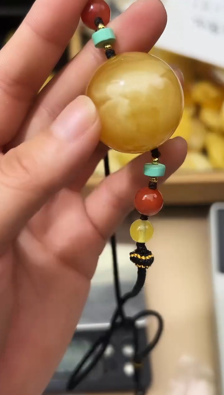 未镶嵌蜜蜡裸石蜜蜡吊坠