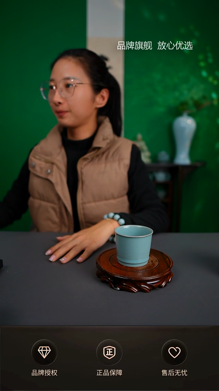 【闪购商品】一级仿古支钉马蹄杯