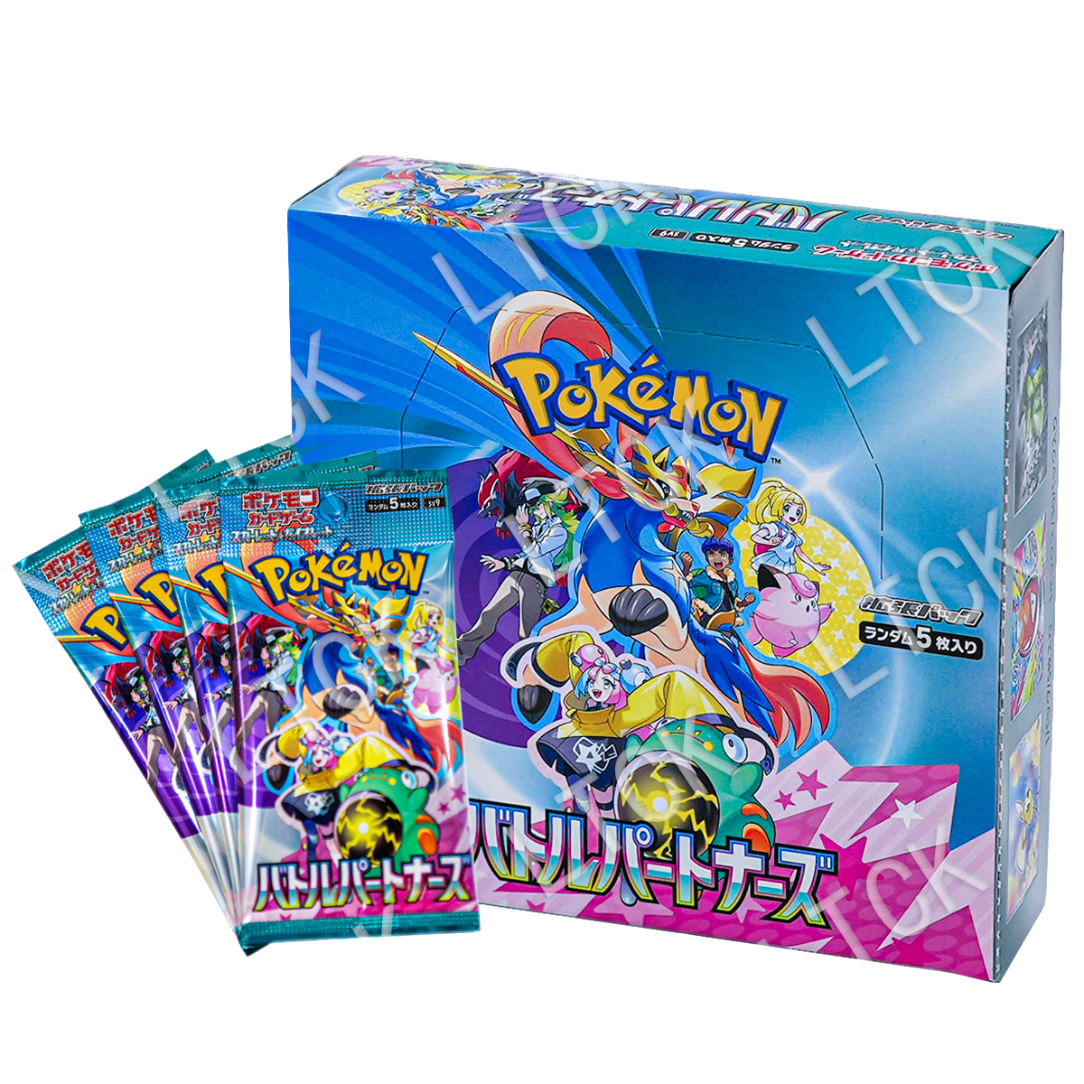 【梅花K】日版Sv9 对战拍档 朱紫系列卡牌「代拆」