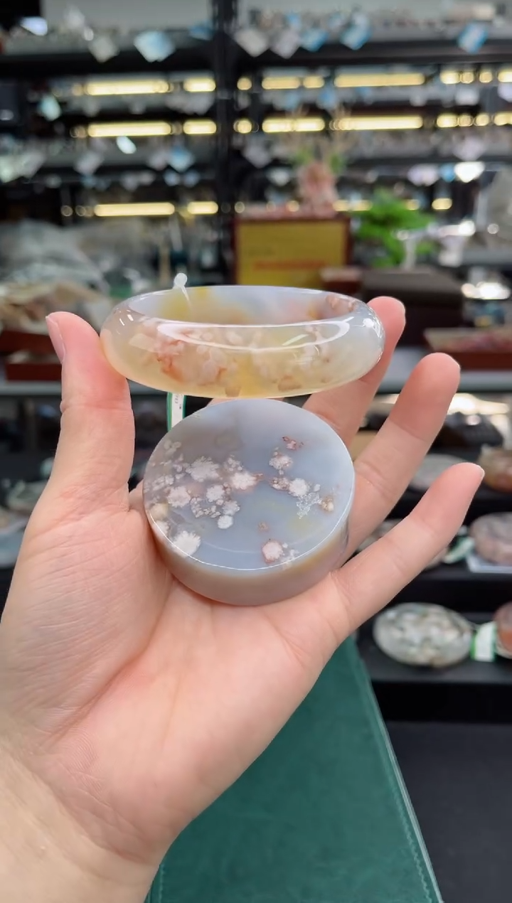 【闪购商品】石英质玉手镯未镶嵌60圈口（赠品镯心）3681219