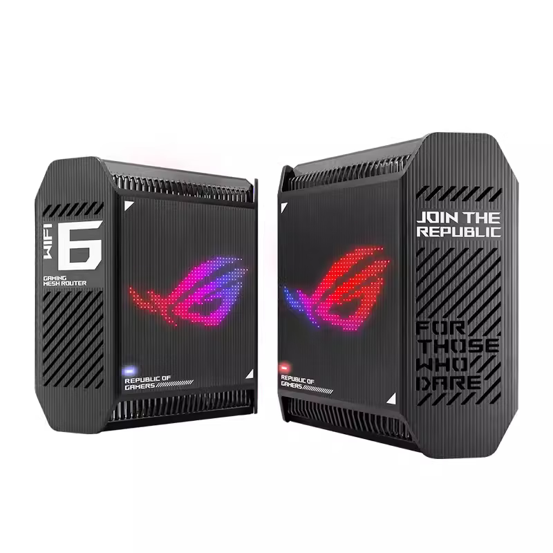 未使用 ROG/玩家国度 【全新】魔方幻GT6三频万兆WiFi6分布式路由器