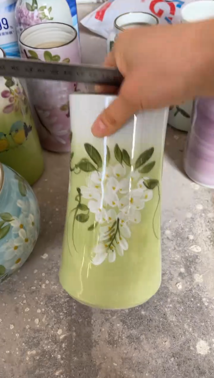 瓶瓷景德镇手绘花瓶