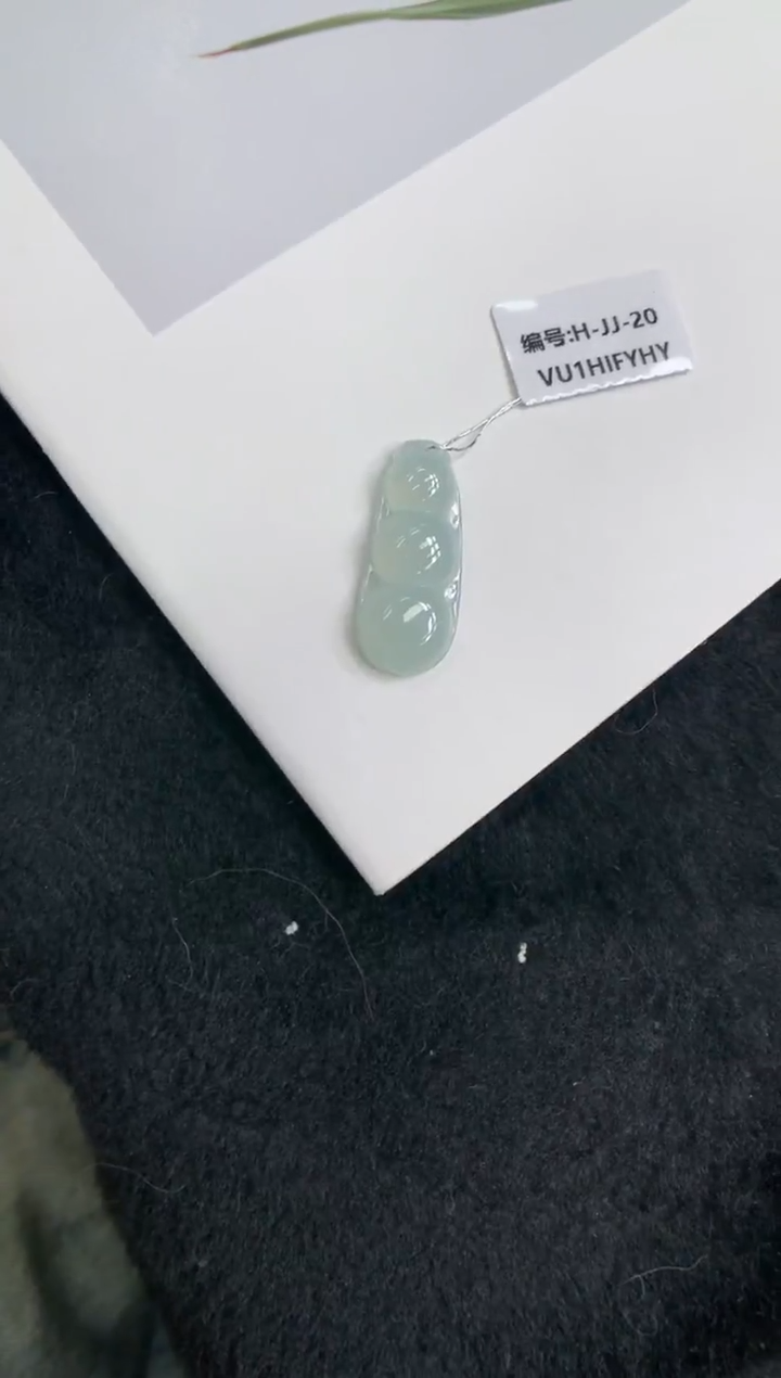 颈饰未镶嵌翡翠豆子