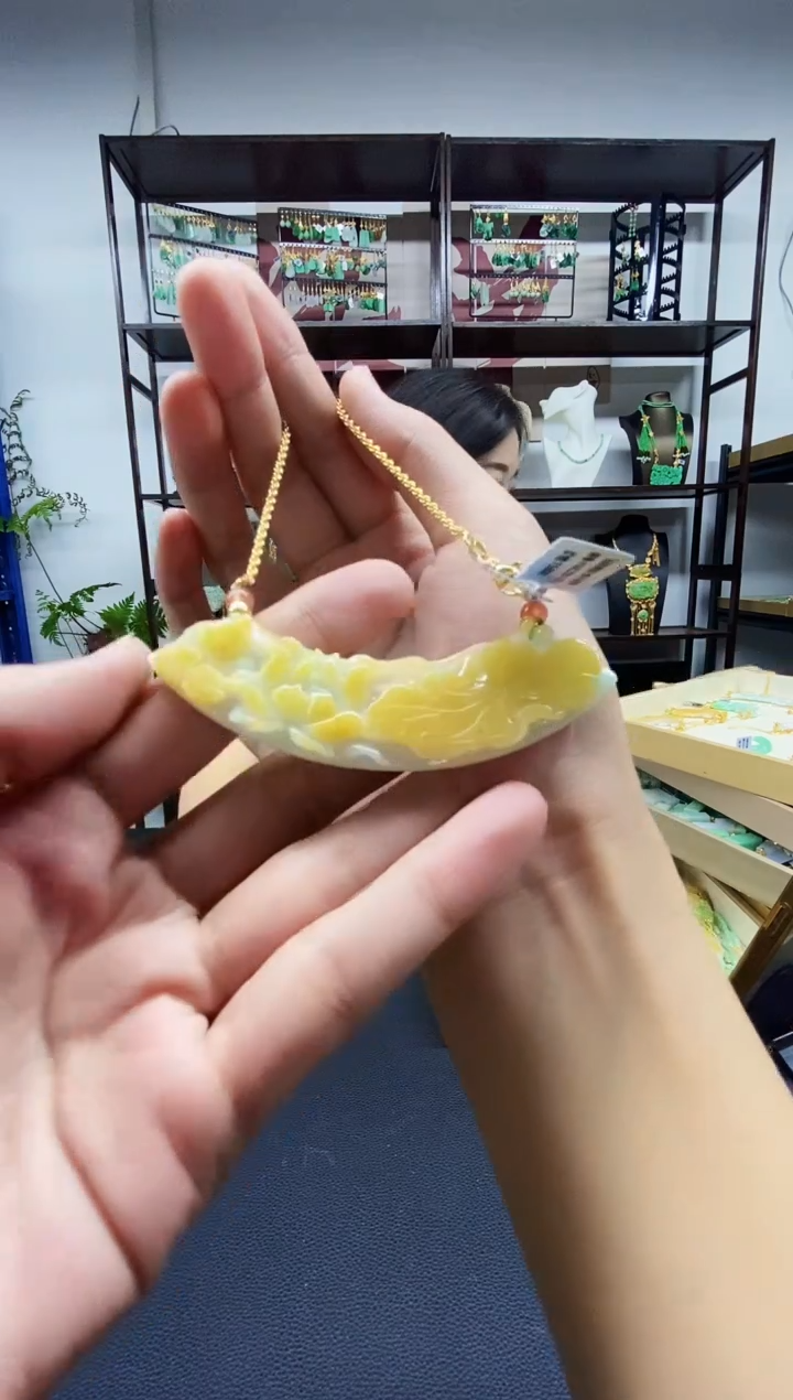 颈饰未镶嵌翡翠翡翠吊坠