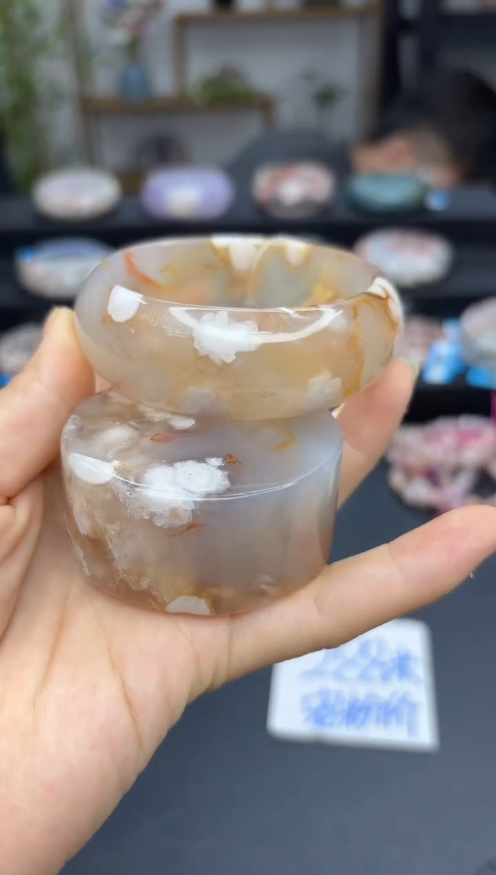 【闪购商品】石英质玉手镯未镶嵌A74(57圈赠送镯心)