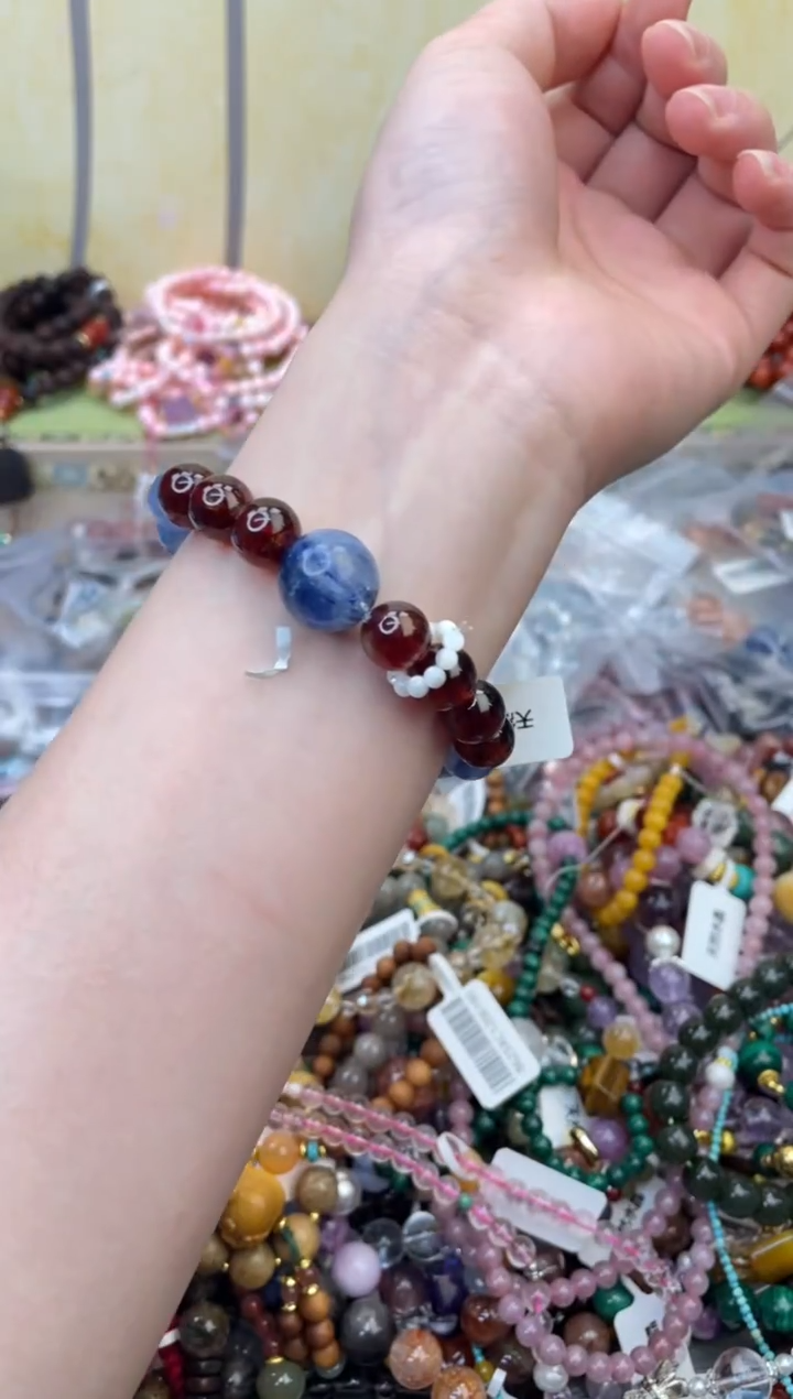 未镶嵌手链石榴石363