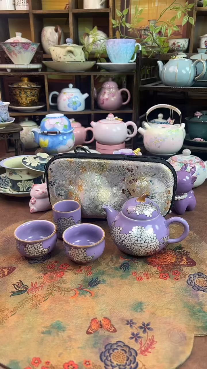 【孤品】1壶3杯1个包包1个擦银棒