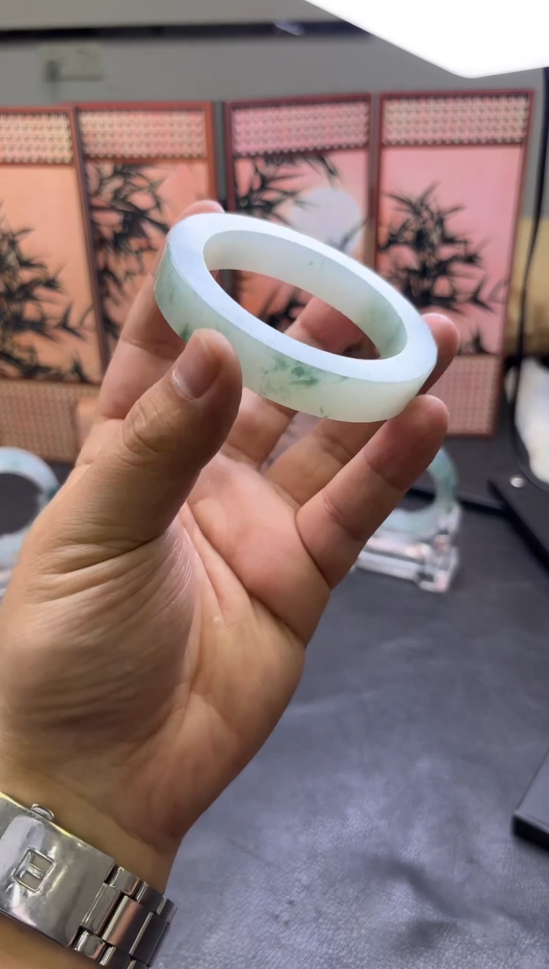 未镶嵌手镯定制翡翠?***?手镯定制
