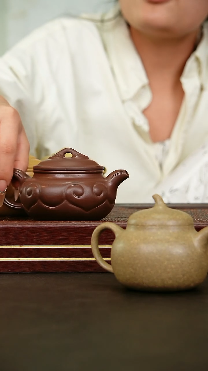 茶壶紫砂標*zff紫泥细如意