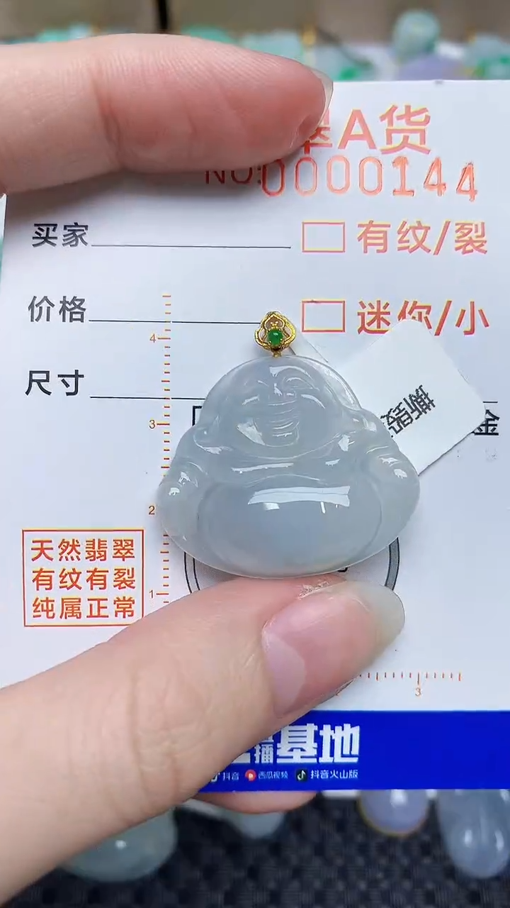 【闪购商品】翡翠颈饰18K金镶嵌45345345