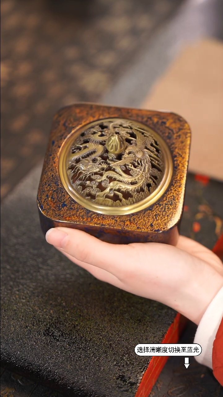 【闪购商品】非遗漆器 故宫系列木胎香炉