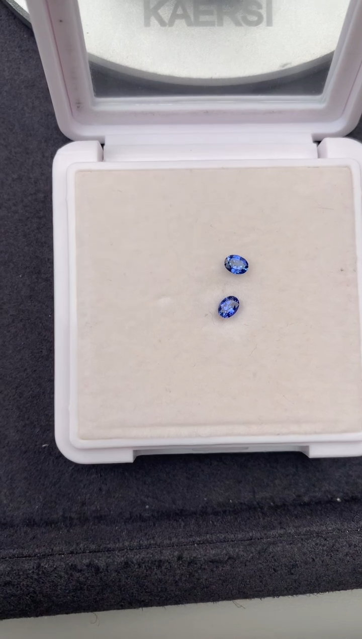 裸石蓝宝石0.38ct 蓝宝石 定制 FH