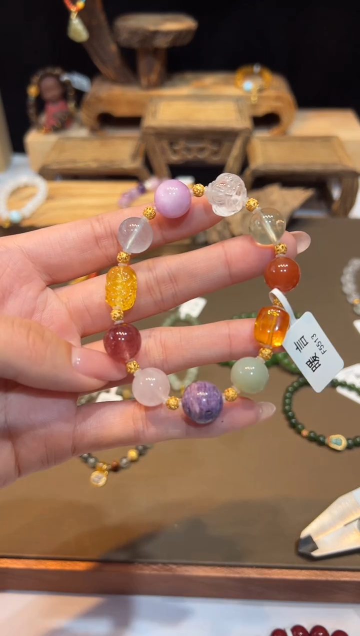 未镶嵌手链水晶手饰@@F5513