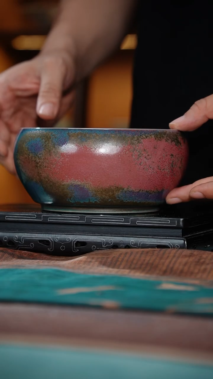 180-1钵型洗（炉钧釉）