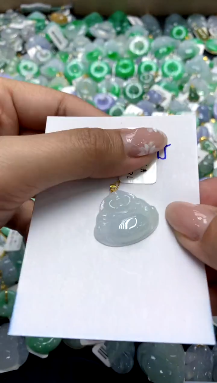 【闪购商品】翡翠颈饰18K金镶嵌111111111111111111