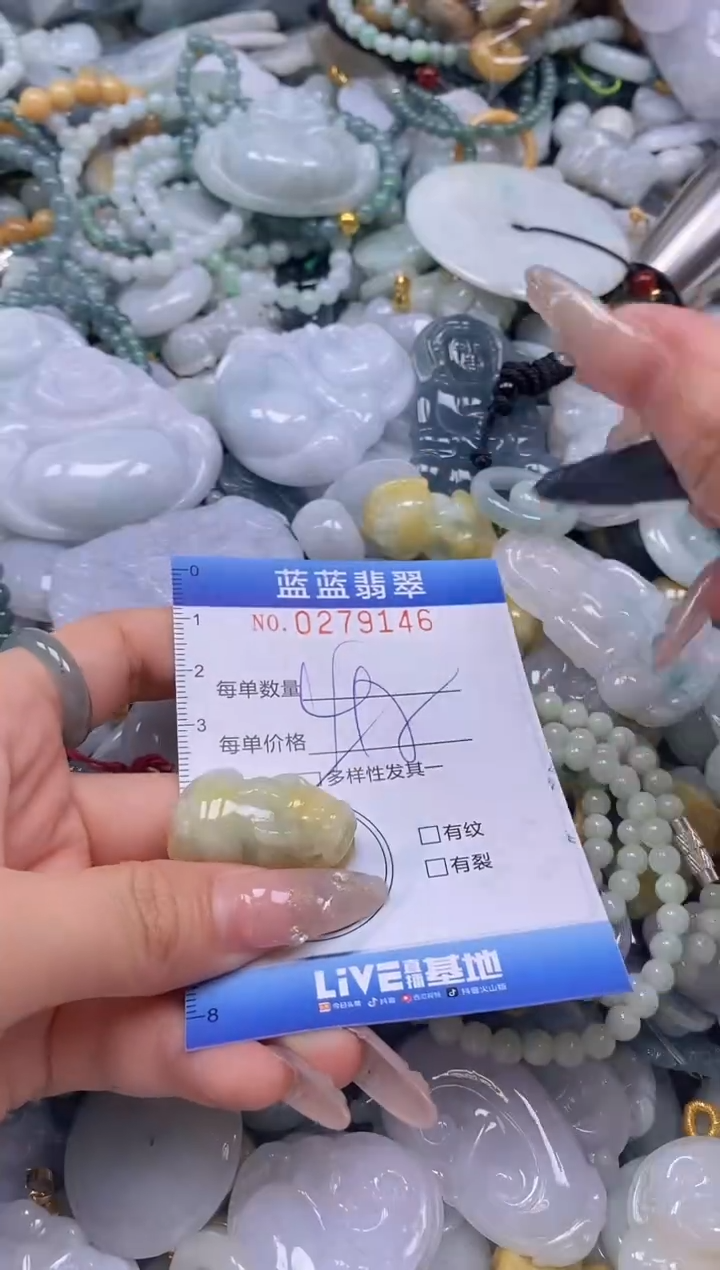 翡翠未镶嵌颈饰闪购0279146多样性发其一