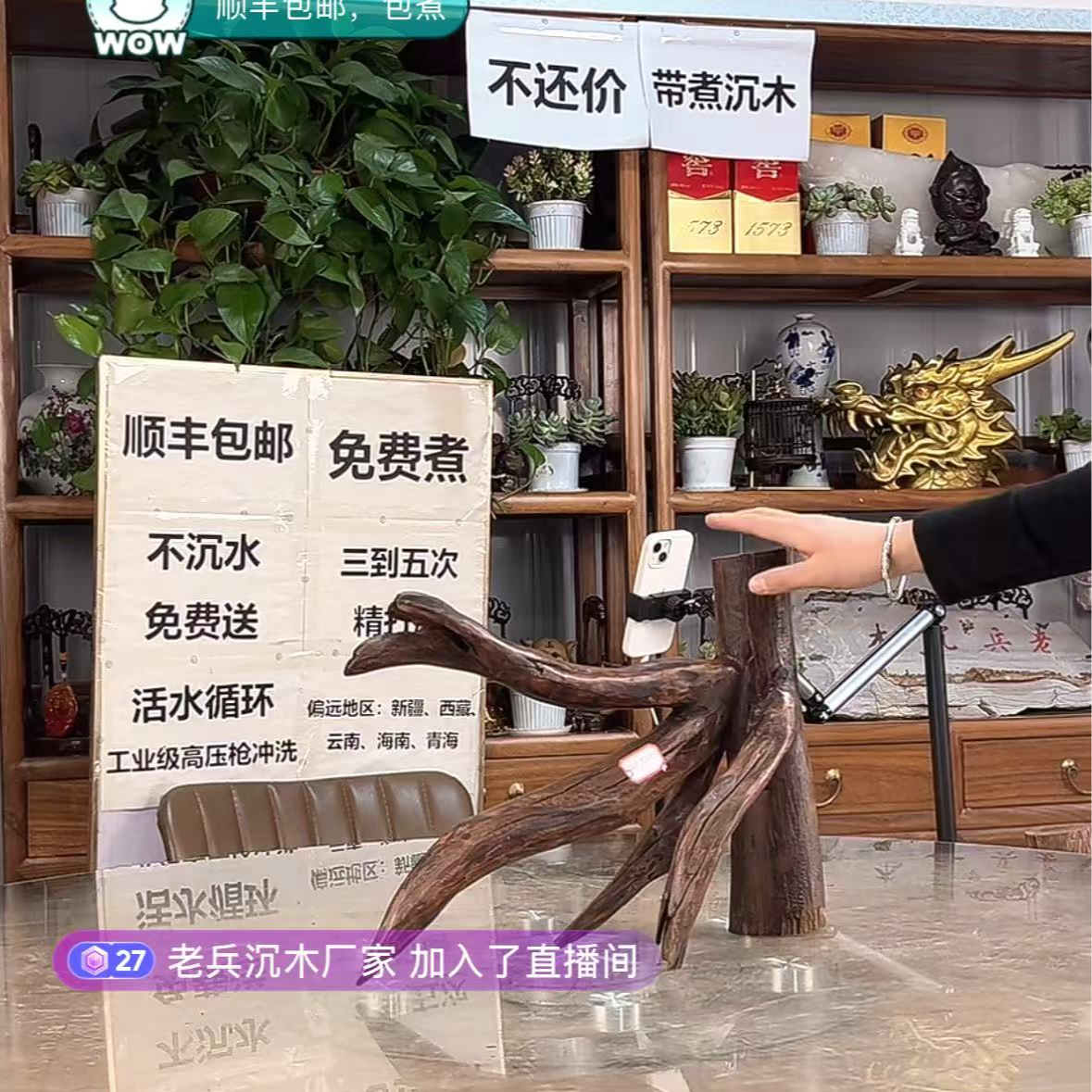 水族鱼缸造景沉木