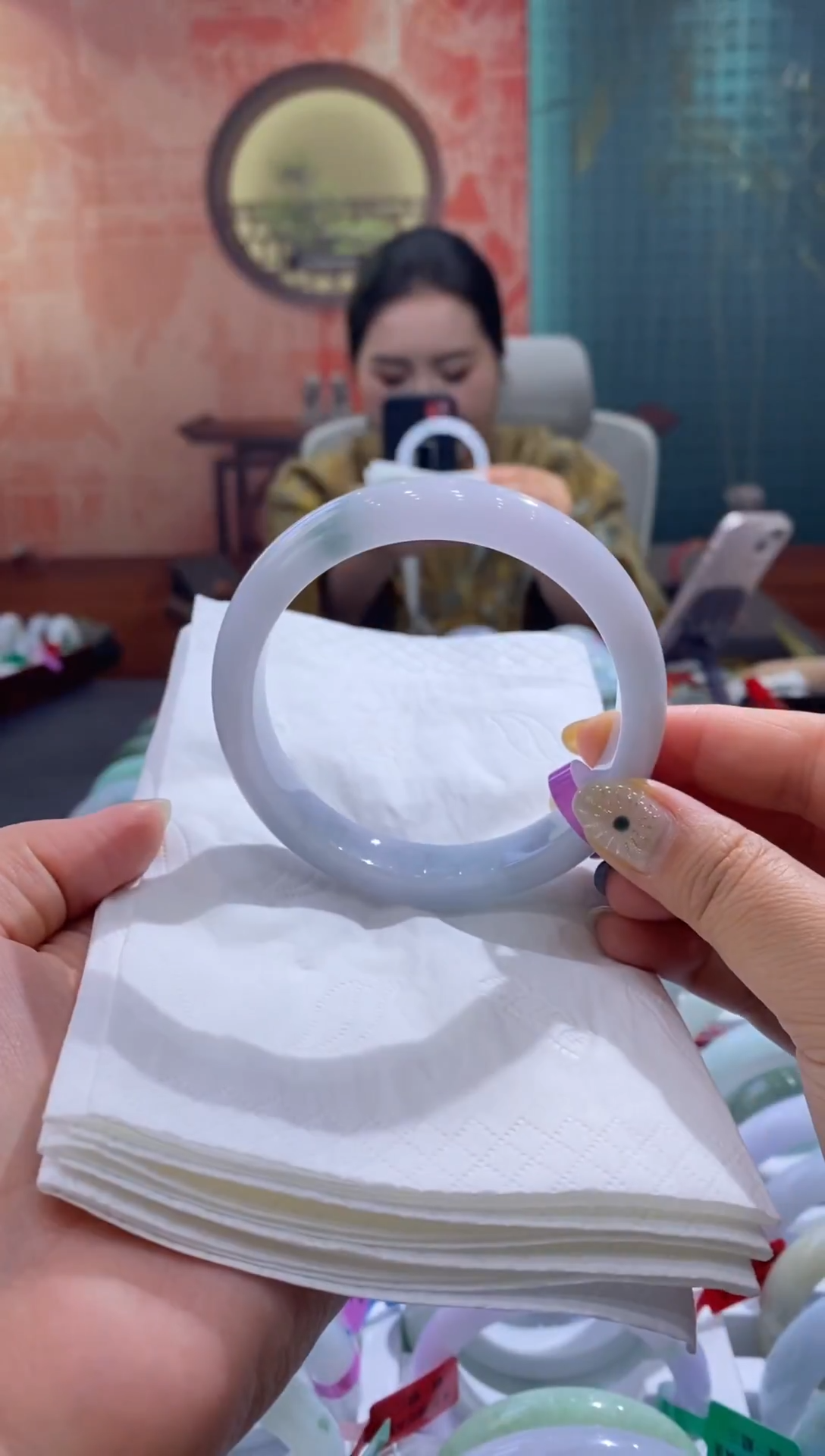 未镶嵌手镯翡翠多人00012624