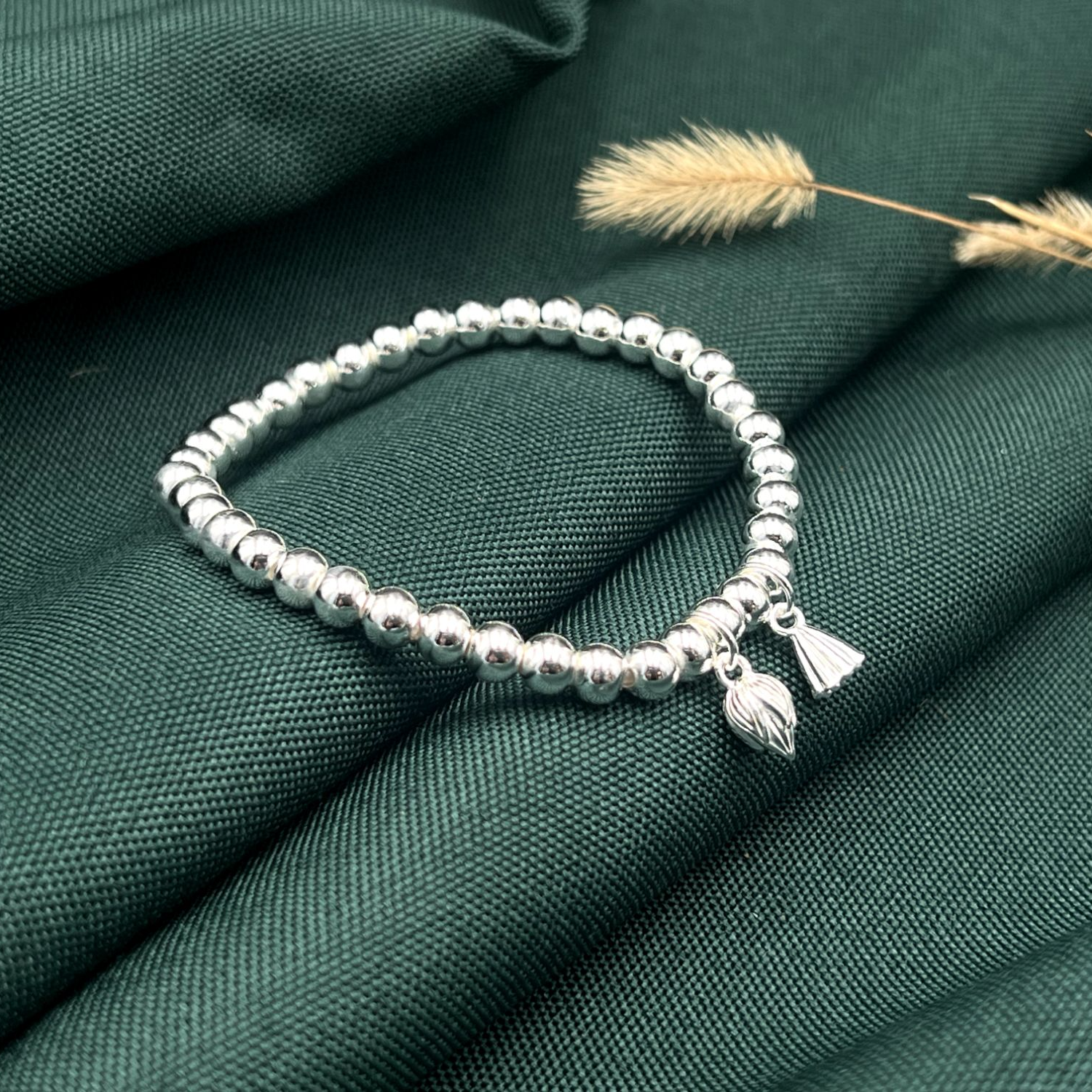 足银手链  银笙蔓 两世欢 手工时尚百搭经典手链 SL12