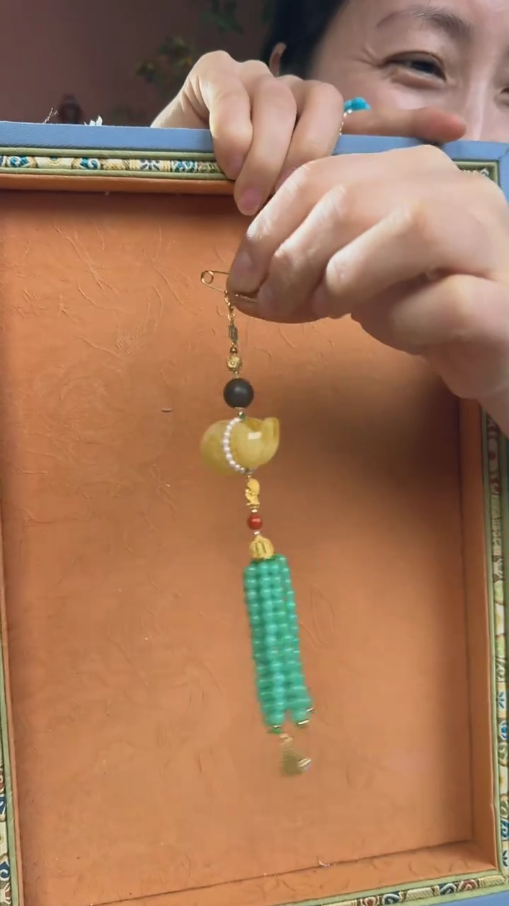 【闪购商品】蜜蜡吊坠(不含链)未镶嵌天然蜜蜡葫芦吊坠