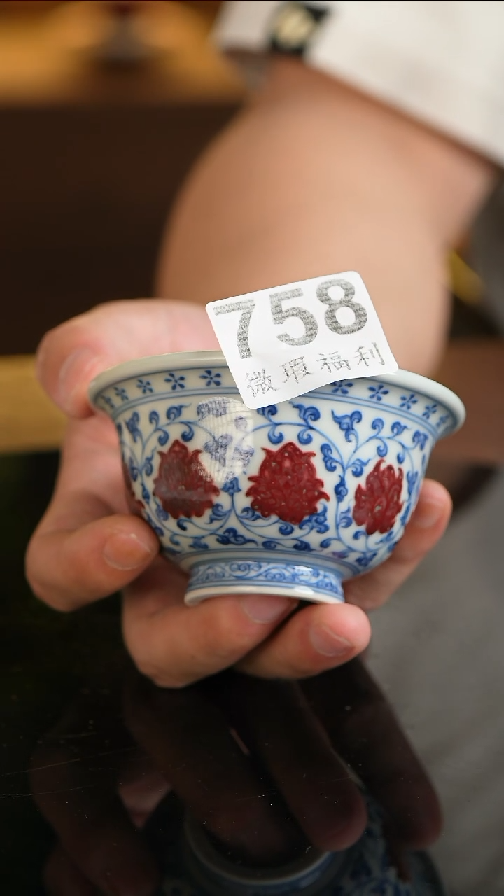 景德镇手工手绘杯