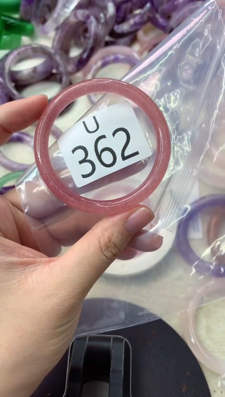 未镶嵌手镯水晶U362-50