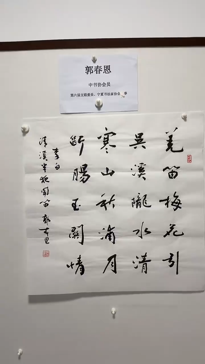 书法书法郭春恩老师